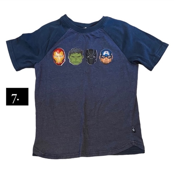 Boys T-shirt Bundle (11) Short Sleeve Shirts Mixed Brands Size S (6/7) - Picture 8 of 13